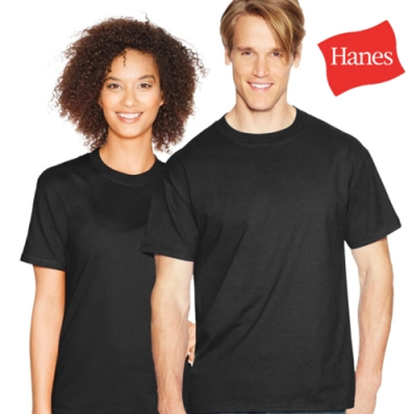 [Hanes] 헤인즈 남녀공용 코튼 반팔 티셔츠 3color
